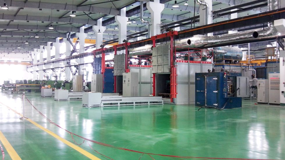 Linea de corte longitudinal del nucleo